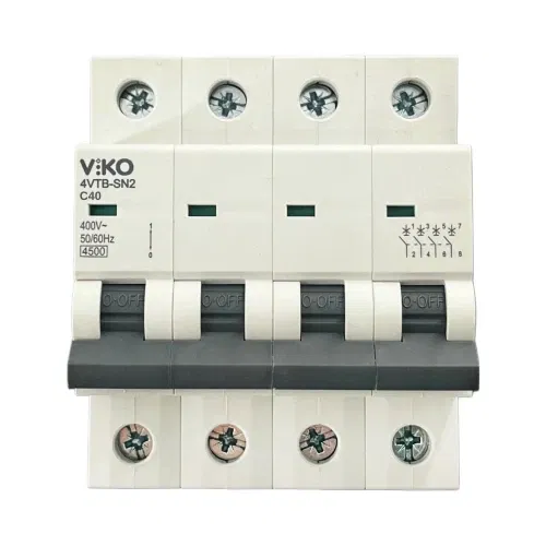 Viko C Tipi 4x40A 4,5kA Otomatik Sigorta 4VTB-4C40 - 1