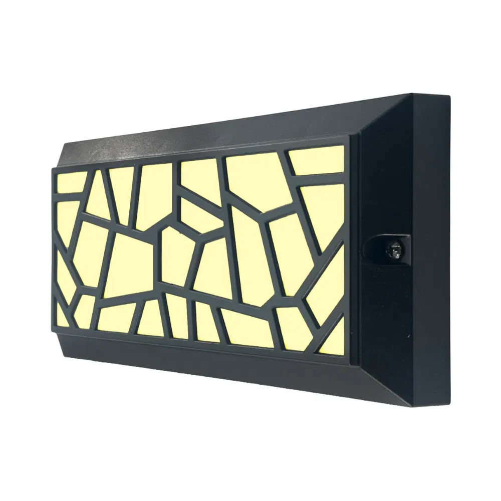 Zita 15W Ledli Rehber Aplik Kafesli Siyah 3000K (292K) - 1