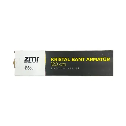 Zmr 100W Kristal Led Bant Armatürü 120cm (Beyaz) - 3