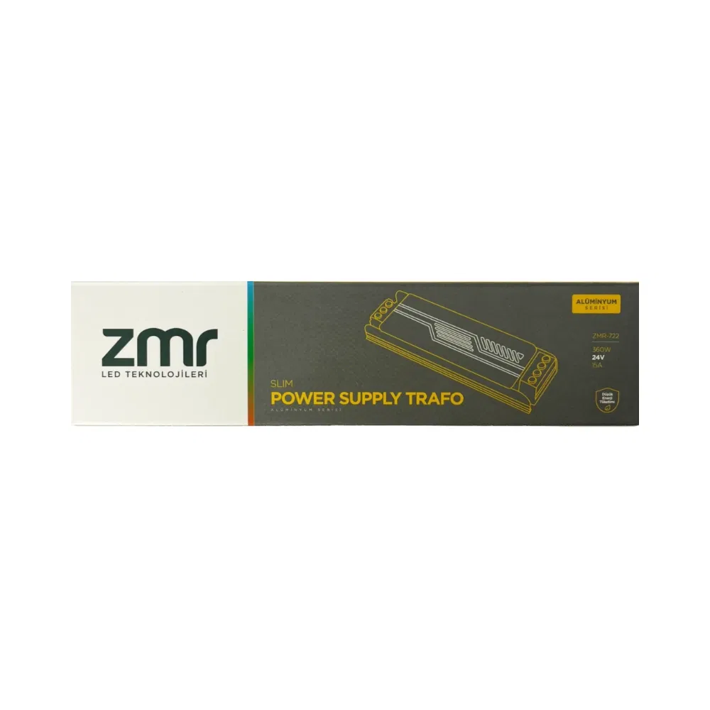 Zmr 15A İç Mekan Süper Slim Led Trafosu 24V 360W - 4