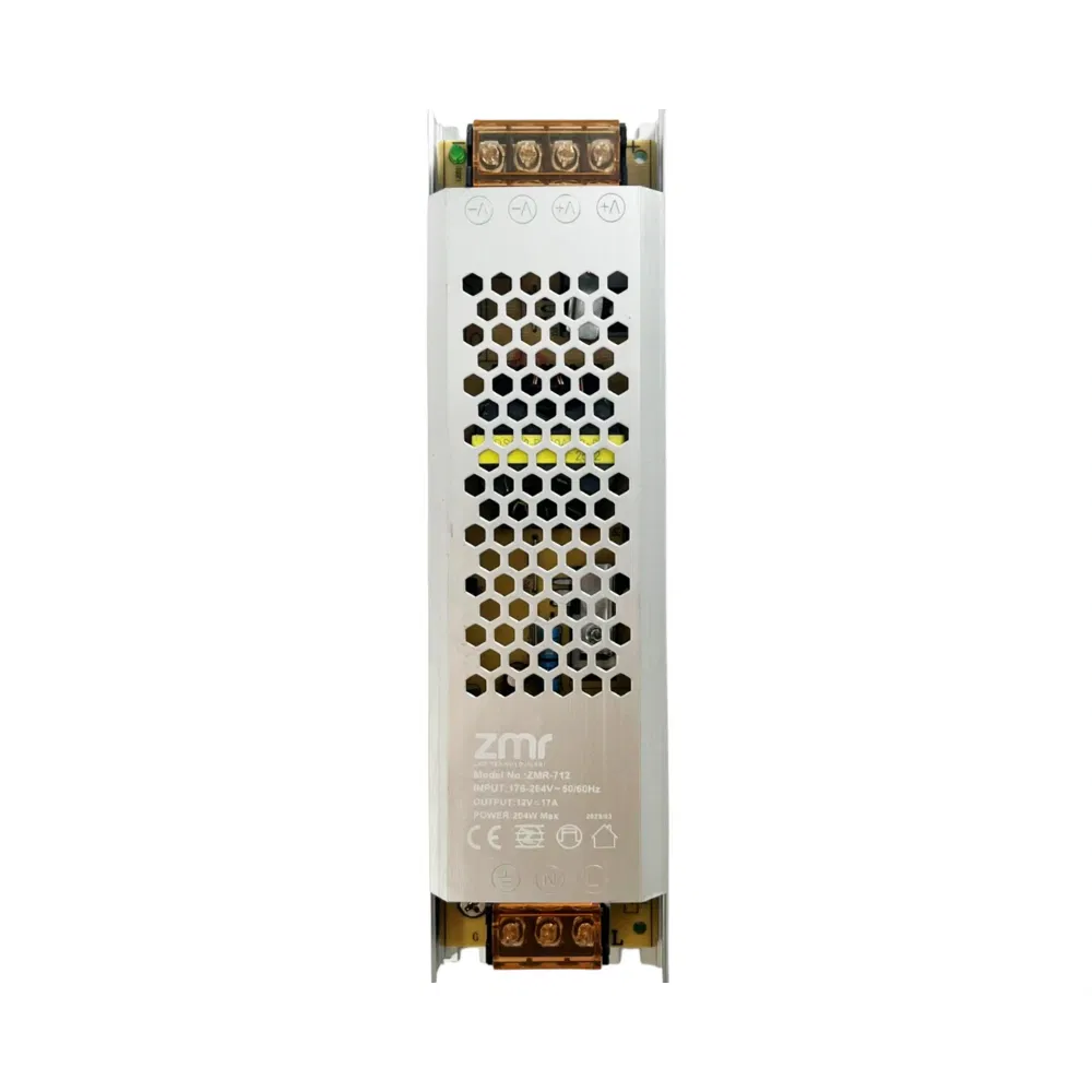 Zmr 17A İç Mekan Süper Slim Led Trafosu 12V 204W - 1