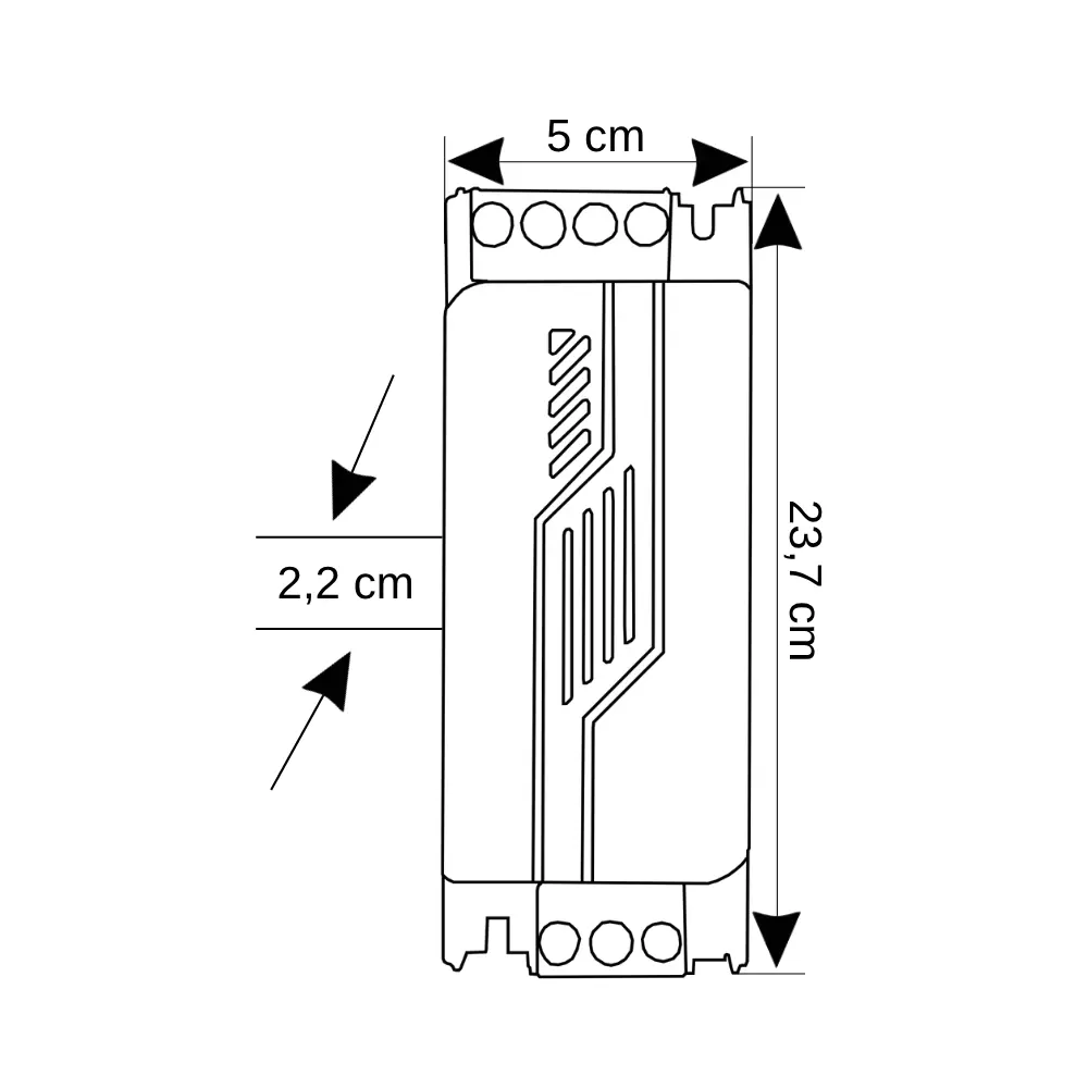 Zmr 20A İç Mekan Süper Slim Led Trafosu 24V 480W - 3