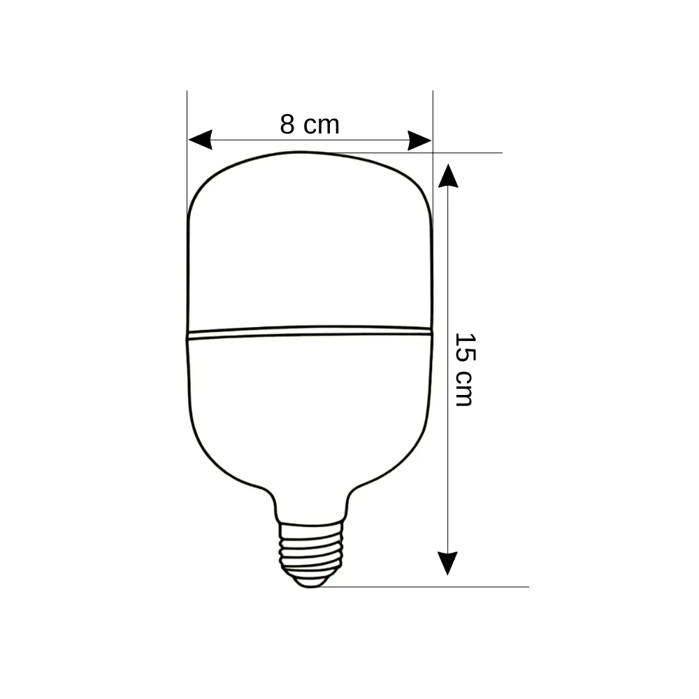 Zmr 20W Torch Jumbo Led Ampul E27 Duy 6500K (Beyaz) - 2