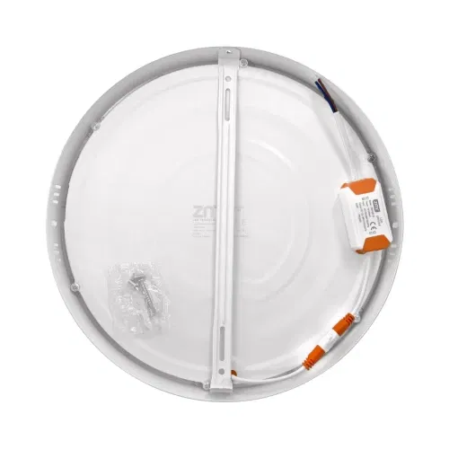 Zmr 24W Sıvaüstü Yuvarlak Panel Led Armatür 6500K (Beyaz) - 2