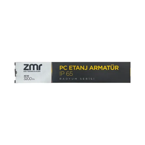 Zmr 40W Pc Etanj Dış Mekan Led Armatür120cm 6500K (Beyaz) - 3