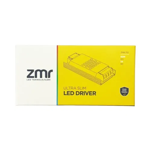 Zmr 5A İç Mekan Ultra Slim Led Trafosu 12V 60W - 4