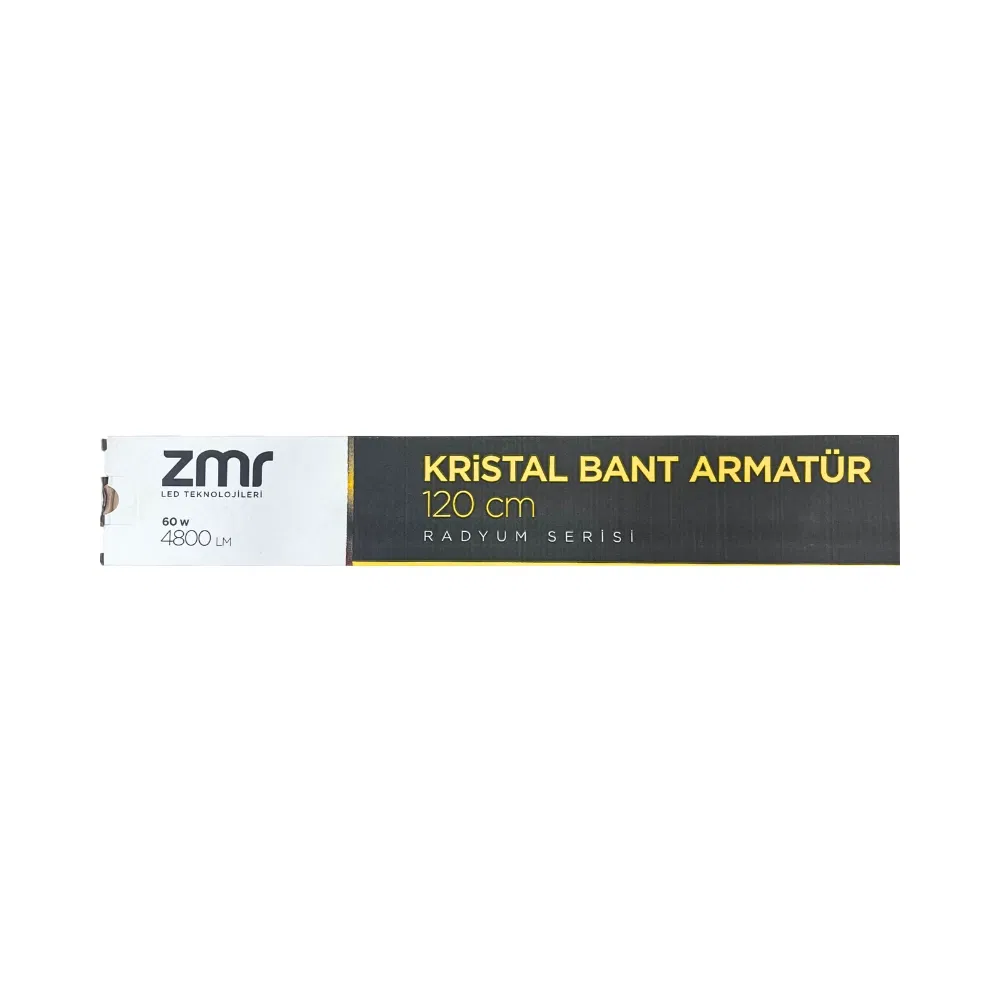 Zmr 60W Kristal Led Bant Armatürü 120cm (Beyaz) - 3